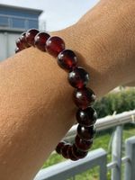 Echtes Rotes Granat 7mm