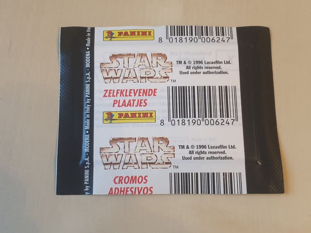 Star Wars Panini Tüte portofrei 2