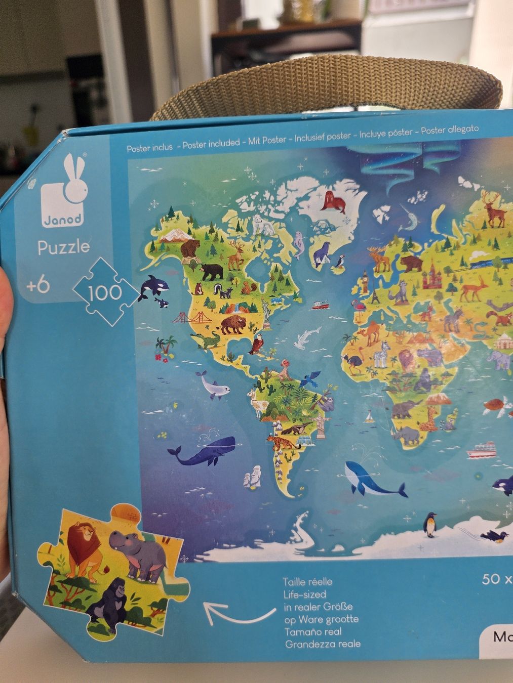 Janod Puzzles: Puzzle Janod the World – Gebraucht aus Thalwil von Dandy779 1