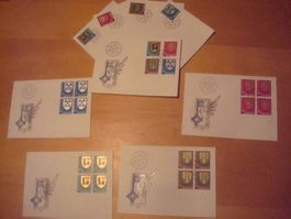 PJ 1978 FDC Serie einzeln und 4er