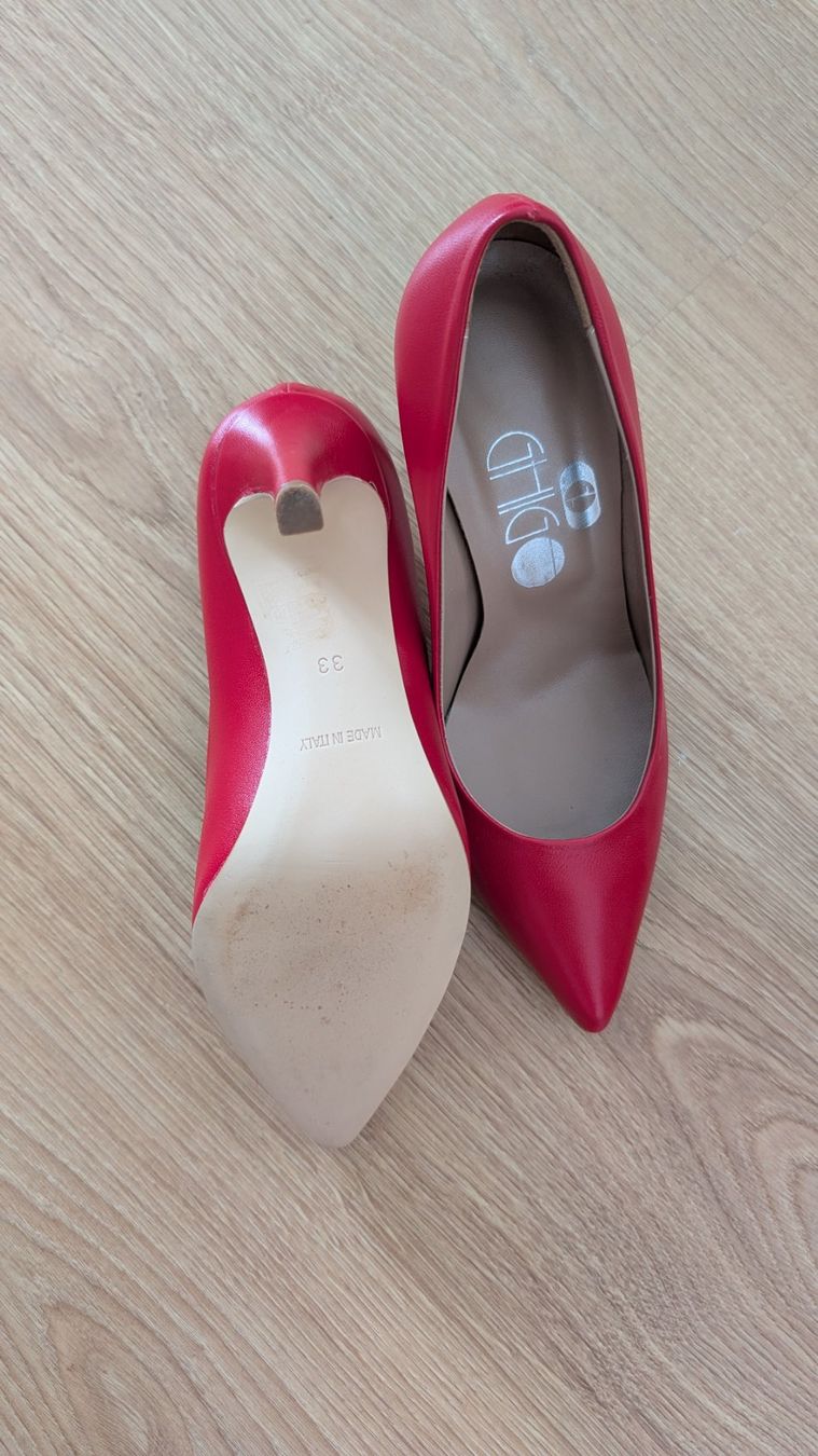 Chaussures femmes: NEU Ital. Leder Designer Schuhe Gr.33 – Neuf (Voir description) à Gränichen par des_d9rk 2