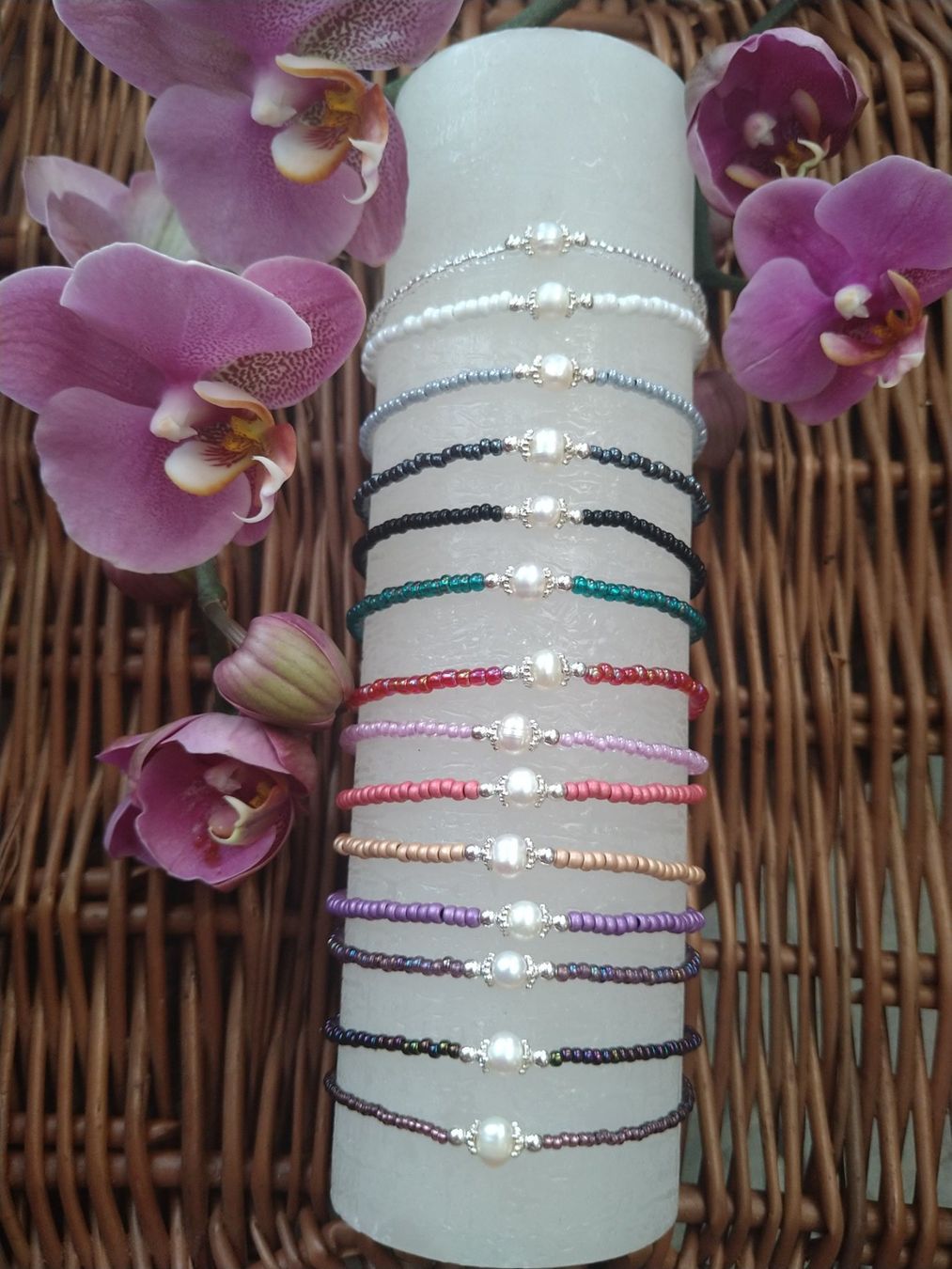 Bracciali & Braccialetti: Zartes Armketteli mit Süsswasserperle – Nuovo e nell'imballaggio originale da Steinmaur venduto da Cinderella309 1