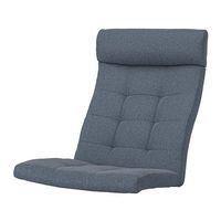 IKEA POÄNG Polster Sessel Gunnared blau