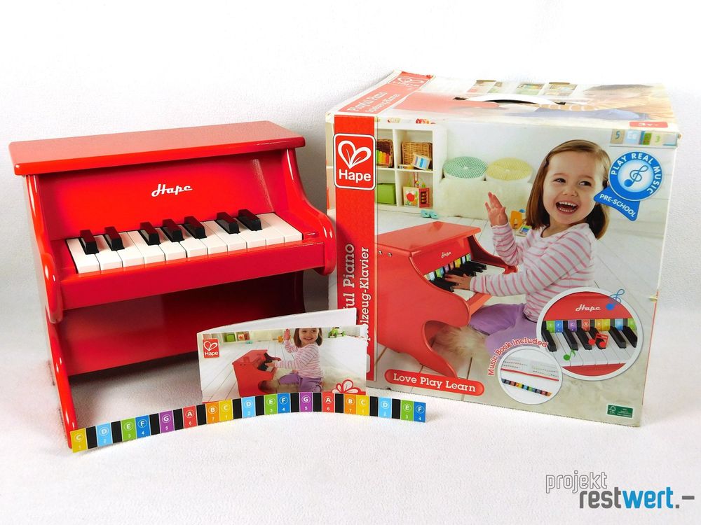 Musikinstrumente: Spielzeug-Klavier von HAPE – Gebraucht aus Bülach von restwert_buelach