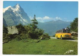 GRINDELWALD Grosse Scheidegg, Postauto