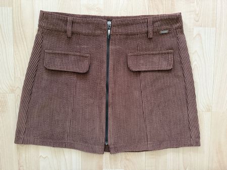 PDK Cordrock braun mit Reissverschluss Gr. M/ NEU
