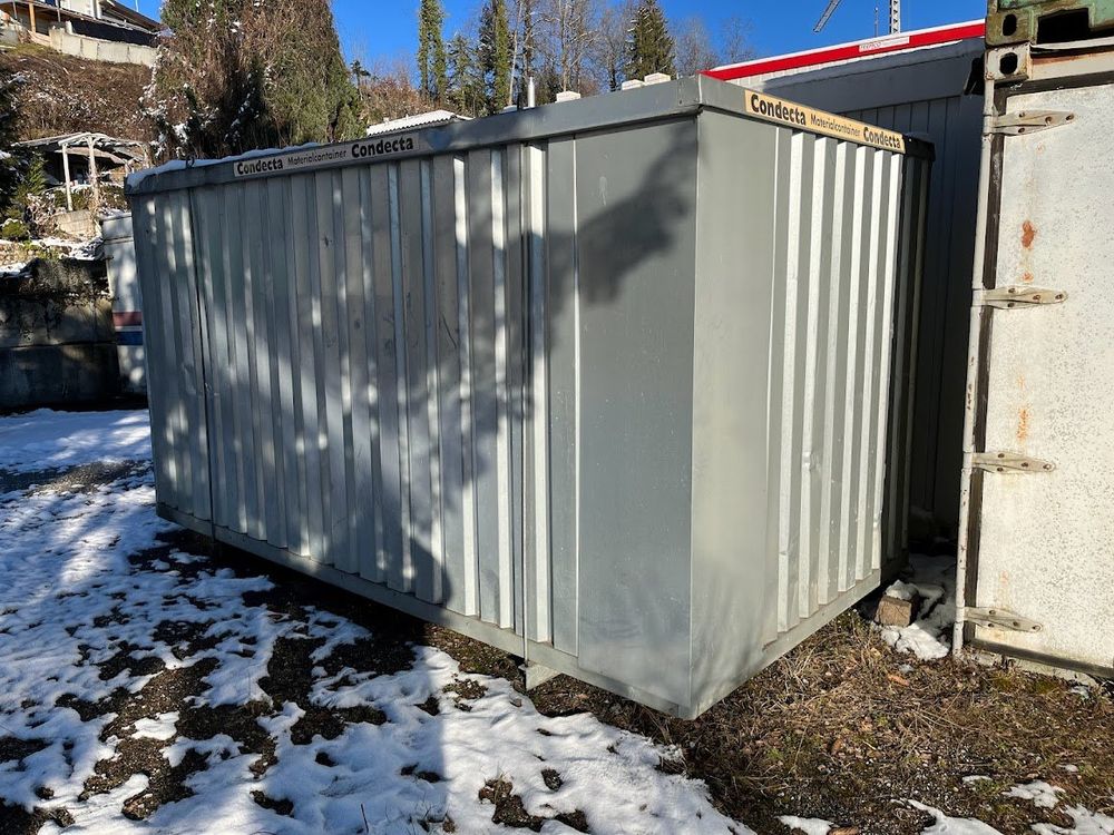 Lagercontainer Blech verzinkt Container Lager Unterstand (Gebraucht) in ...