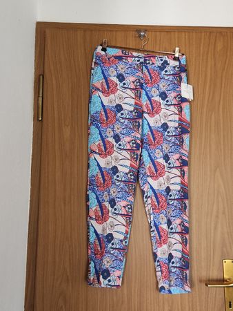 Pantalon Ema Blue's imprimé taille T1 neuf avec étiquette