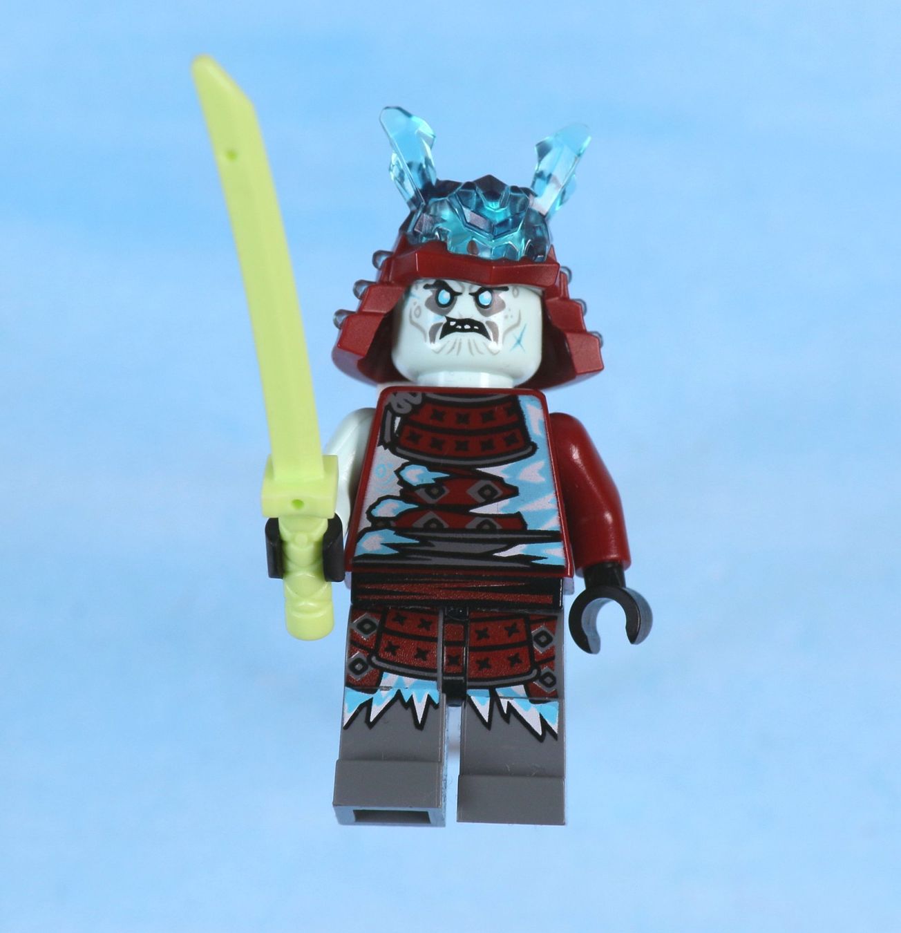 Lego Giocattoli: LEGO Minifigur Blizzard Samurai - Ninja Helmet – Usato da Hettlingen venduto da Scholi99