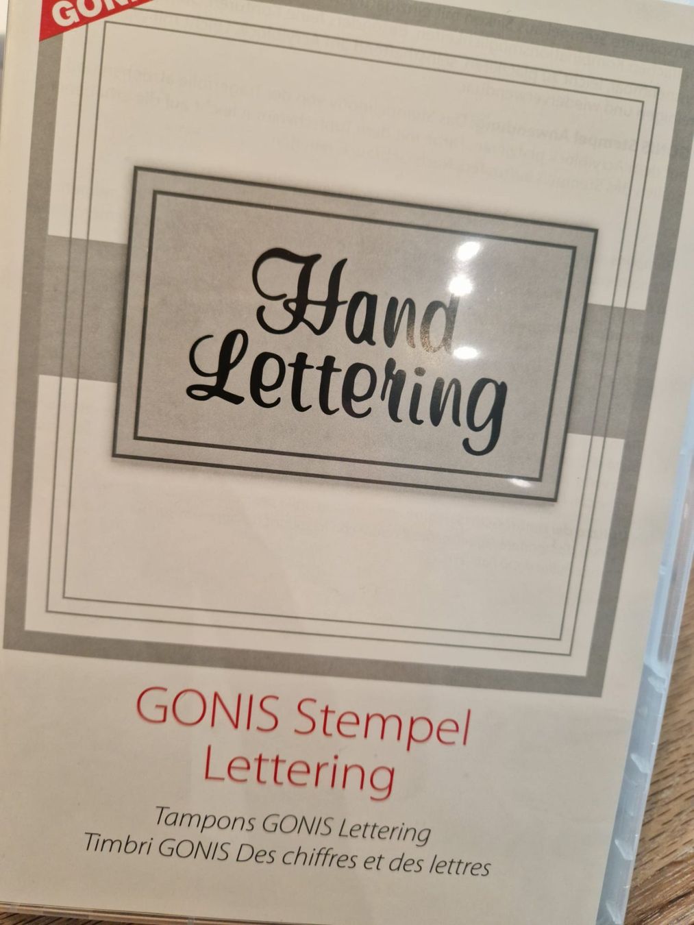 Gonis Kit bricolage: HANDLETTERING SET von GONIS – Usato da Boswil venduto da gummibaerli24