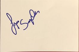 Liza Snyder Man with a Plan Autogramm signiert Karte 10x15cm
