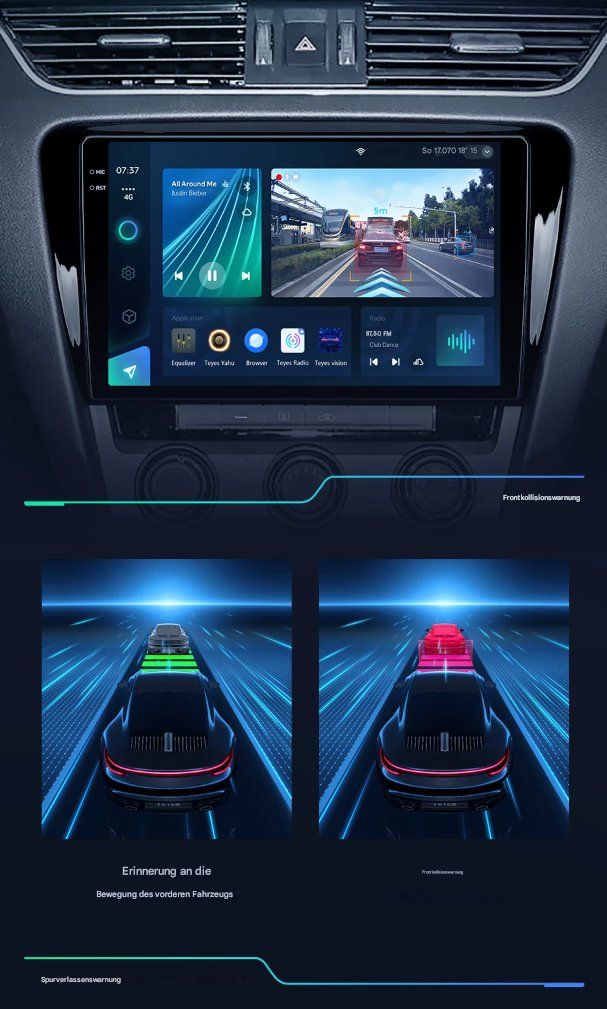 Multimediaplayer & Streamer: Skoda Octavia III (A7) 2013-2018 Multimedia Android System – Neu und originalverpackt aus Chur von shop.chur 3