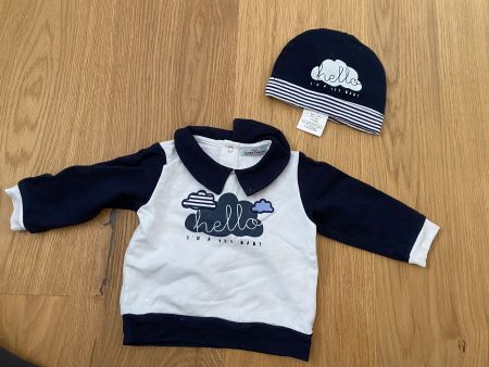 Kids Cesare Paciotti Pulli und Mütze 56