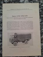 Saurer 2CM 4CM 5CM Separatdruck AR 1950