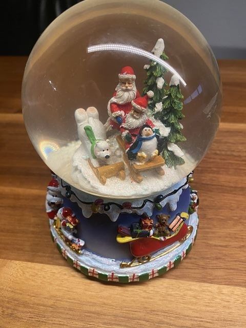 Weihnachtsbriefkasten Mit LED & Musik - 150cm Große Dekoration Mit Weihnachtsmann