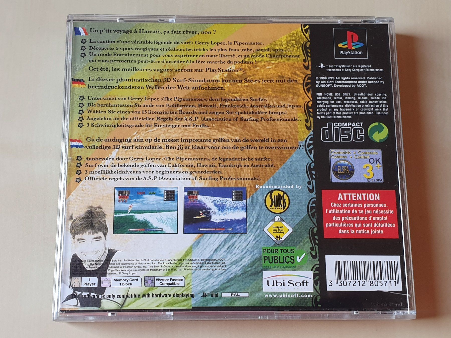 Sony Spiele: Surf Riders – Gebraucht aus Stansstad von collectorsshop 1