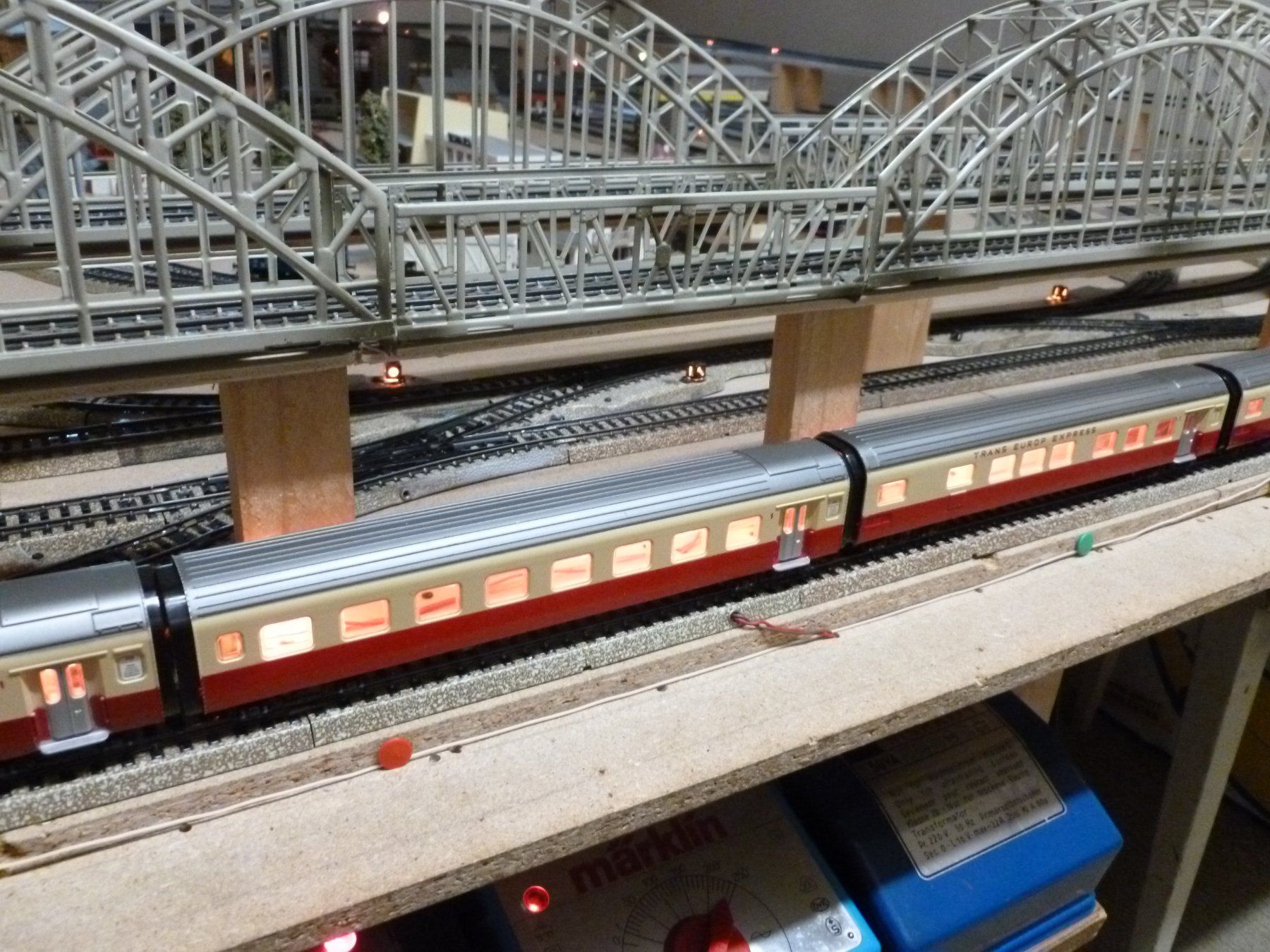 Märklin Modellini di ferrovie: TEE-RAM, 3071, 6teilig, mit Innenbeleuchtung – Usato da Oberbipp venduto da Vifu 5