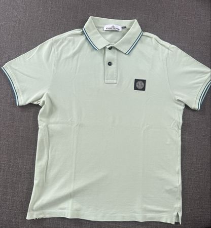 Stone Island Poloshirt hellgrün, Sommer Kollektion Gr. L