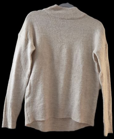 Strickpullover in Beige, Grösse 36/38 (breiter geschnitten)