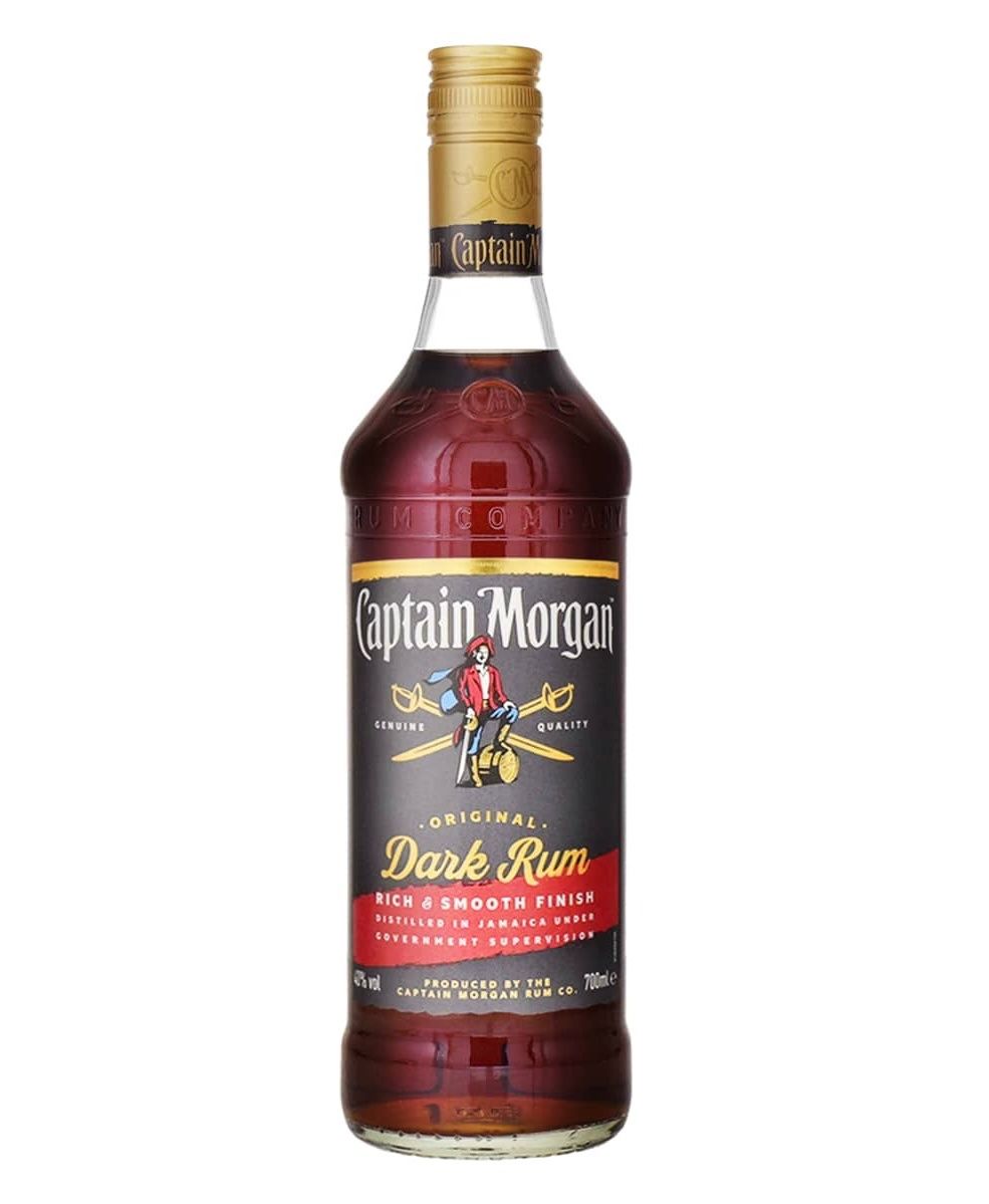Spirituosen: 1 Captain Morgan Dark Rum 70cl, 40%vol – Neu und originalverpackt aus Basel von Seifehuesli 1