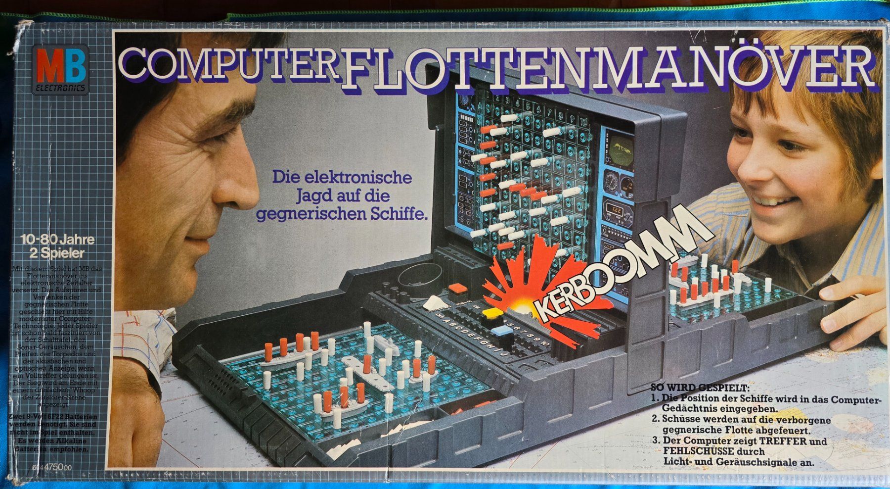 Jeux: Jeu électronique MB Computer Bataille navale – D'occasion à versoix par moonkey02 9