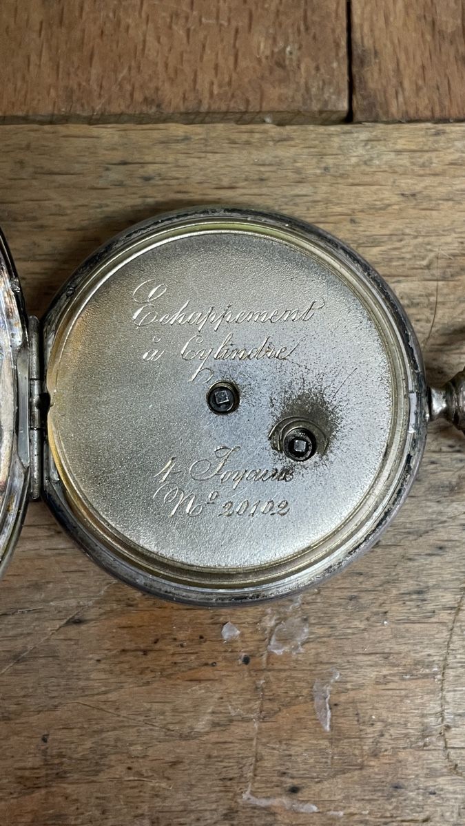 Uhren: Montre de poche échappement à cylindre – Gebraucht aus Les Breuleux von mh323 2