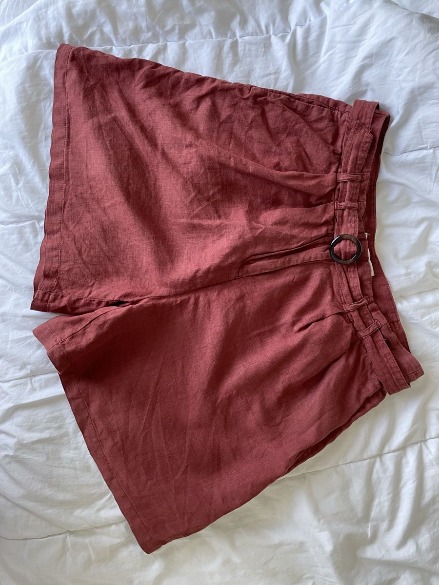 Promod Pantaloni: Bermuda Promod en lin – Usato da Satigny venduto da ThalE 3