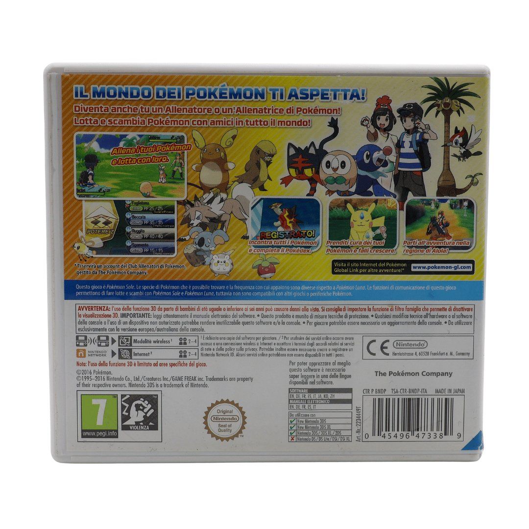 Giochi: Pokemon Sun - Nintendo 3DS – Usato da Paudex venduto da dindeboy 2