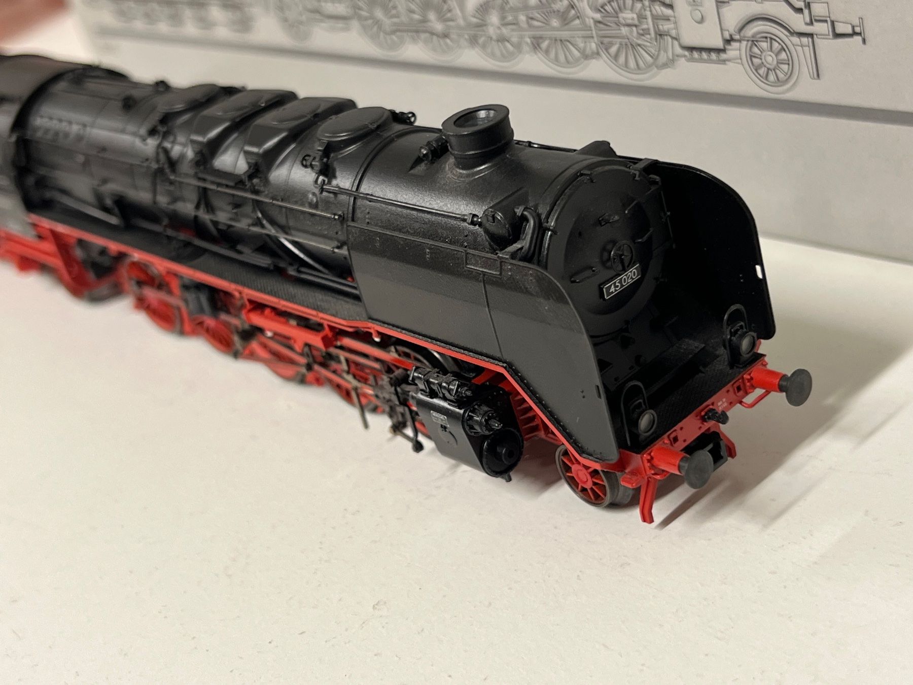 Märklin Modellini di ferrovie: Märklin  37450 BR 45 DB Digital – Nuovo (secondo la descrizione) da Neuenhof venduto da ludovicco 4