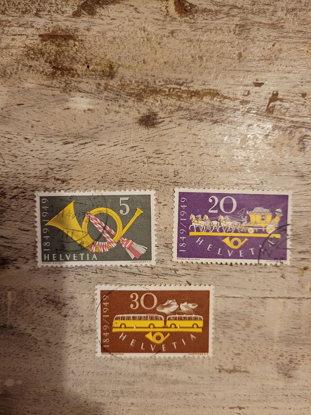 Tutti i francobolli: 100 Jahre Eidgenössische Post – Usato da Inwil venduto da Flower2325