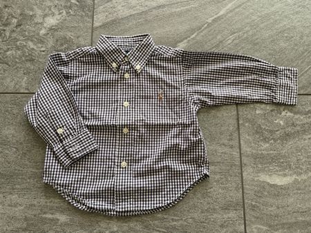 Hemd Ralph Lauren Kariert Grösse 12M