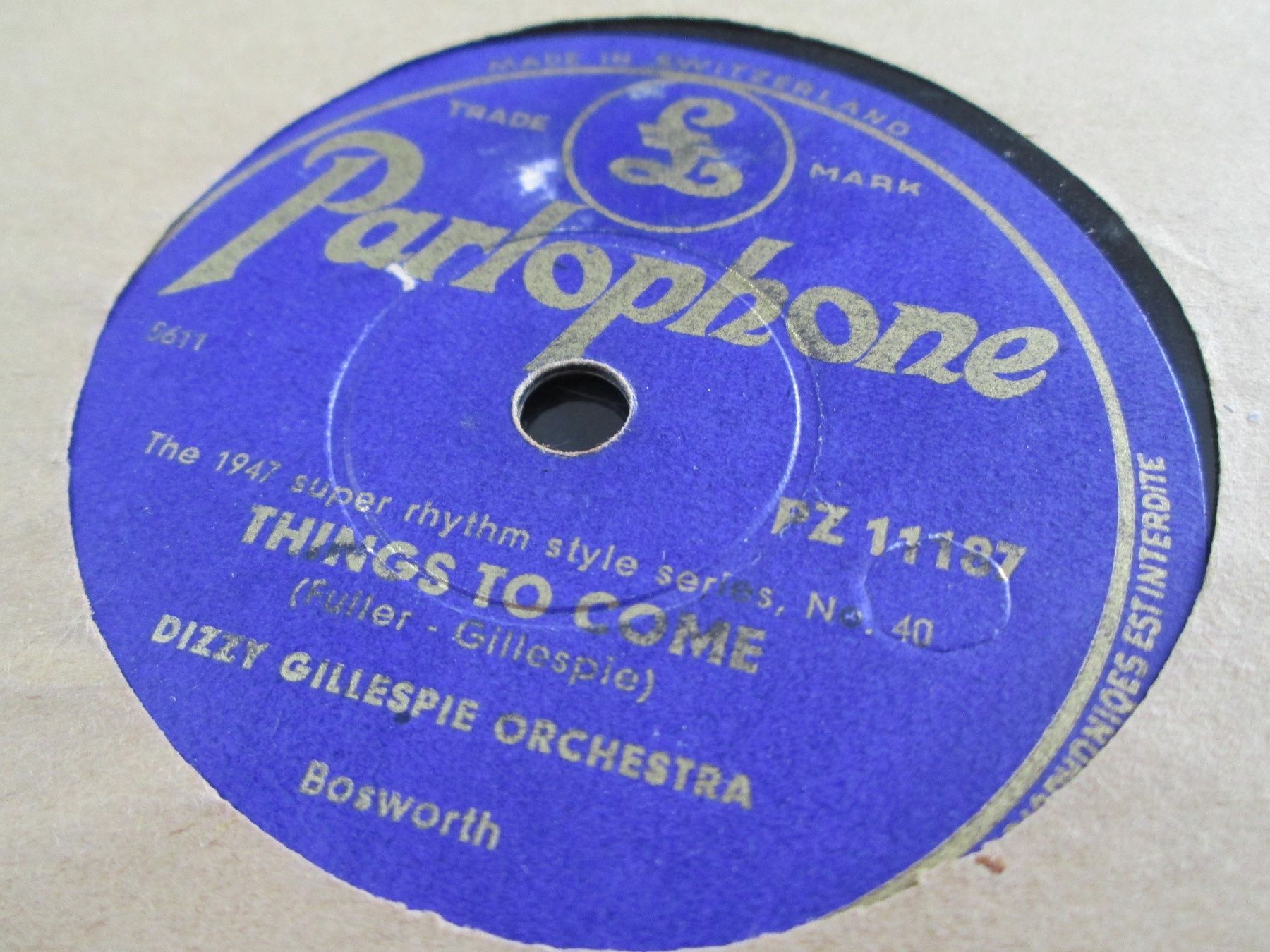 Schallplatten: DISQUES 78 TOURS – Gebraucht aus Lausanne von Leag