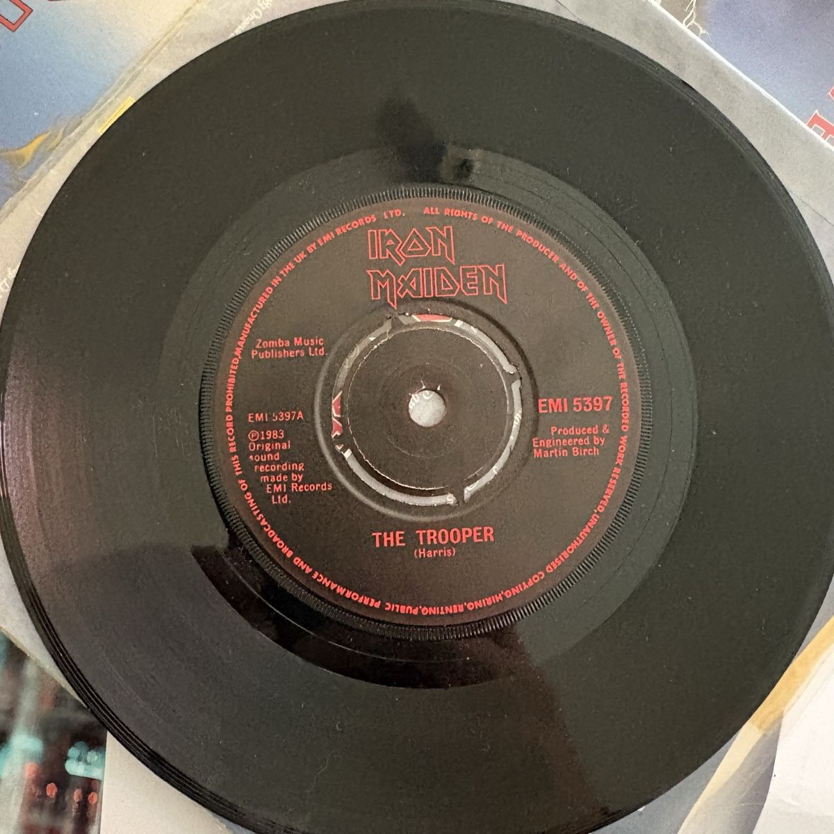Dischi in vinile: Iron Maiden - The Trooper - Single – Usato da Guntershausen venduto da Simone_75 3