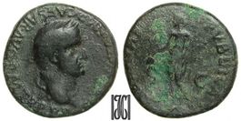 Galba 68-69 A.D. As Römisches Reich