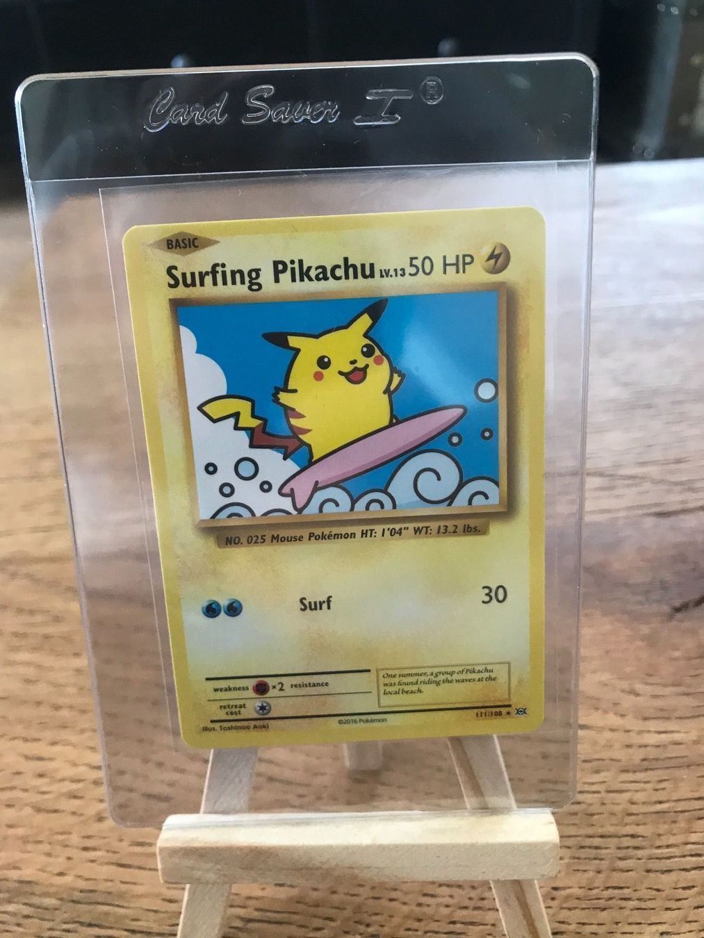 Pokémon Sammelbilder & Trading cards: Surfing Pickachu Pokemkarte Evolution – Gebraucht aus Küssnacht am Rigi von Ebikoner