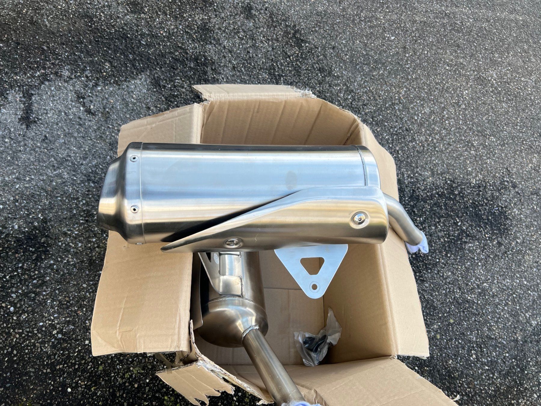 Triumph Sistemi di scarico: Original ersetzteil Triumph Street triple 2011 – Nuovo (secondo la descrizione) da Vogelsang AG venduto da Micu73 2