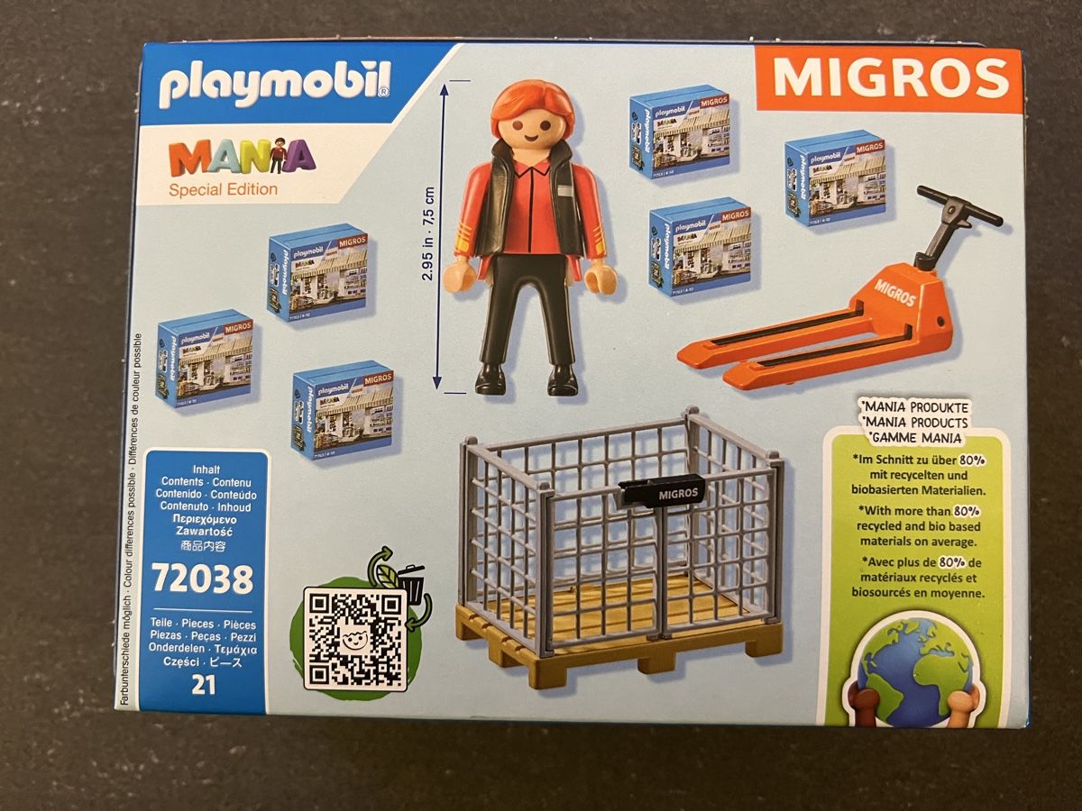 Migros Giocattoli: Migros Mania Playmobil 72038 – Nuovo e nell'imballaggio originale da Sirnach venduto da Mouse1973 1
