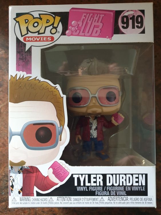 Pop! Fight Club - Tyler Durden- avec boîte d'origine (Neu (gemäss ...