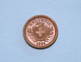 1 Rappen 1895