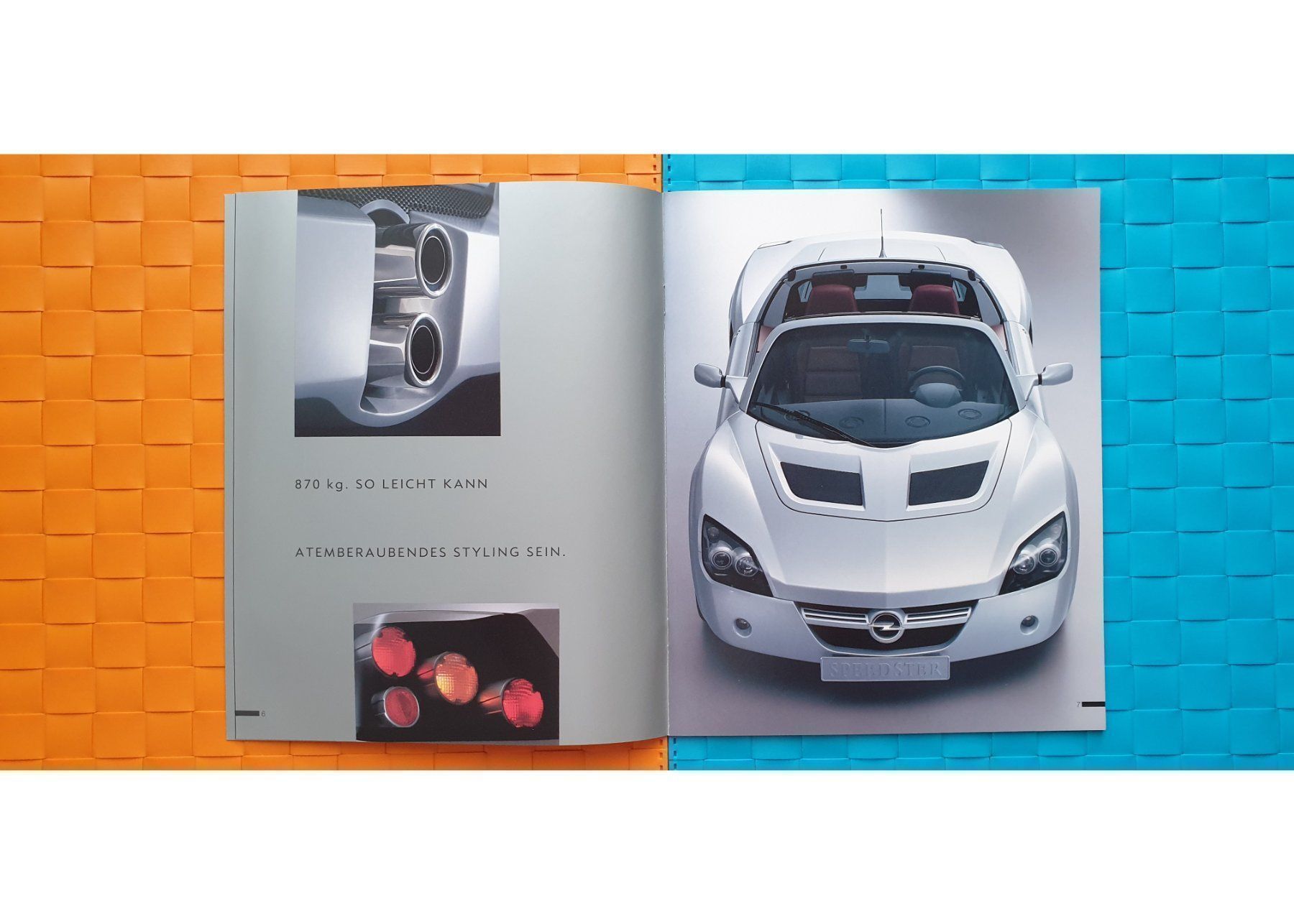 Zeitschriften & Magazine: OPEL SPEEDSTER 2.2 16V - Prospekt / Katalog – Gebraucht aus Viganello von CARLiteratur 3