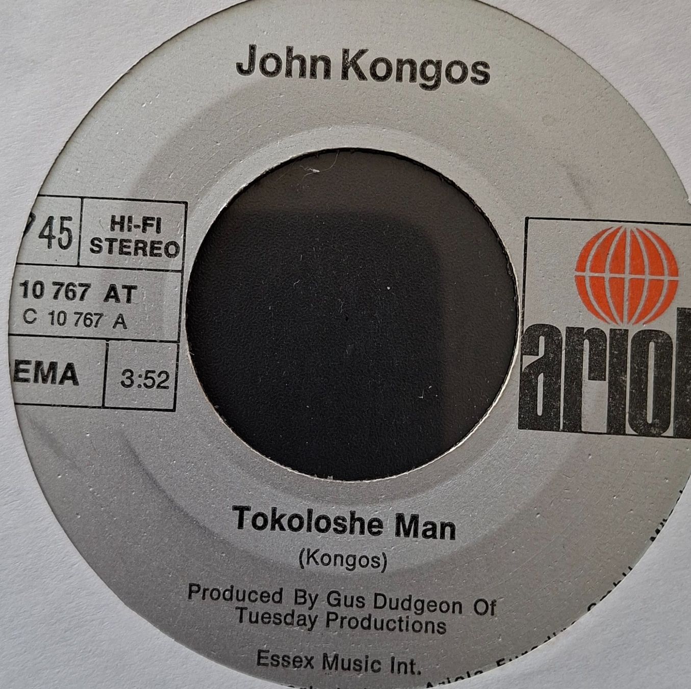 Vinyles: Vinyl-Single John Kongos - Tokoloshe Man – D'occasion à Langenthal par Modo39