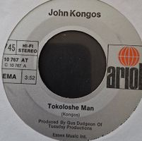 Vinyl-Single John Kongos - Tokoloshe Man