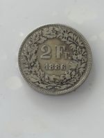 2 Franken 1886  Rar