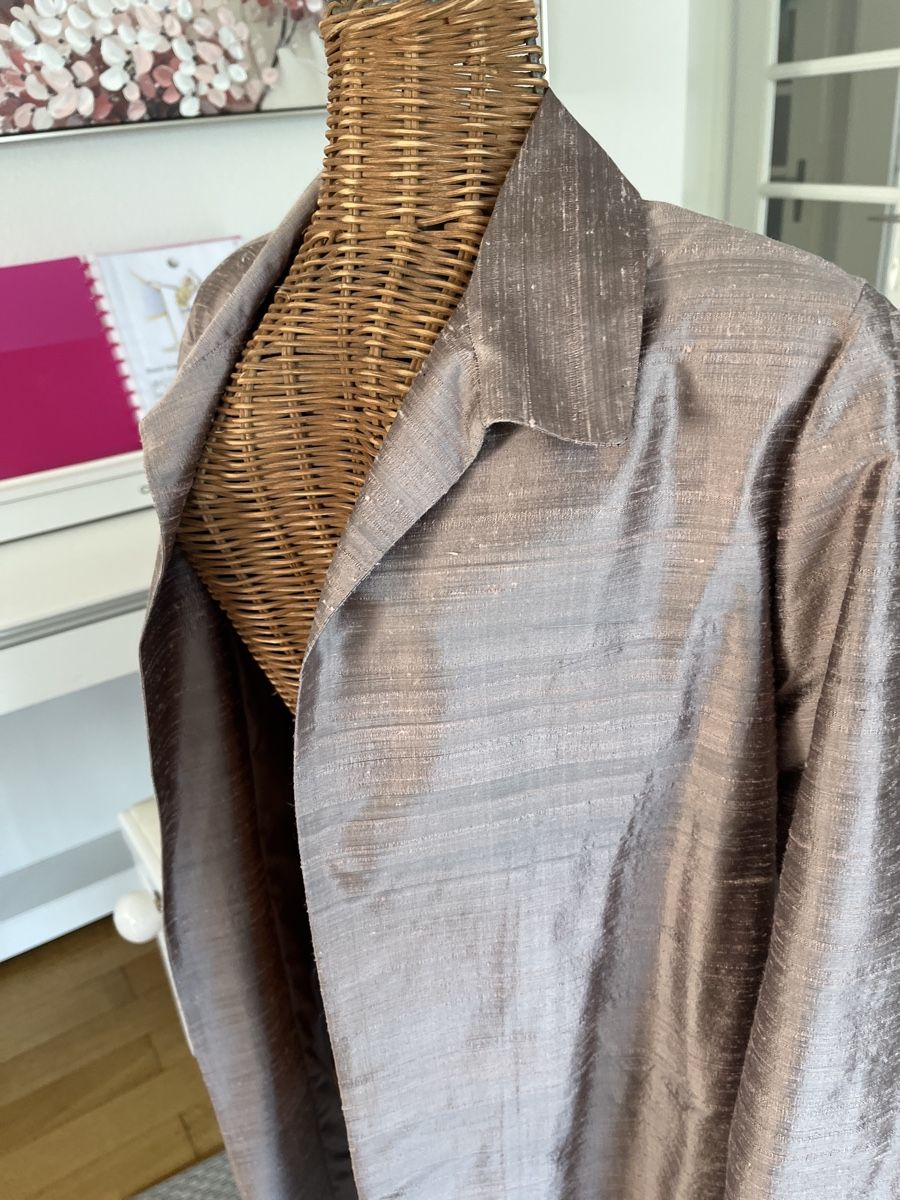 Jacken: Blazer, glänzend, elegant, Gr. ca. 44 – Gebraucht aus Solothurn von Bobesch08 4