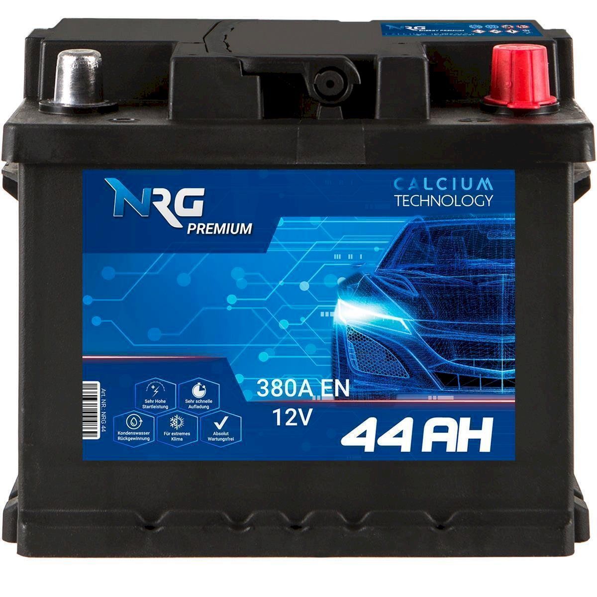 Batterie: NRG Autobatterie 12V 44Ah – Nuovo e nell'imballaggio originale da Bottighofen venduto da zaap