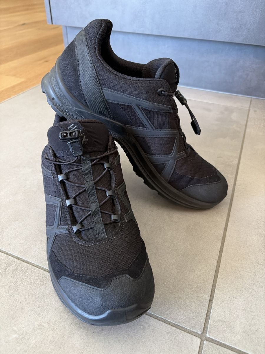 Haix Scarpe da uomo: Chaussures Haix Black Eagle va Athletic va2.1 Low, Noir, 44 – Usato da Vuisternens-Ogoz venduto da PhilDr