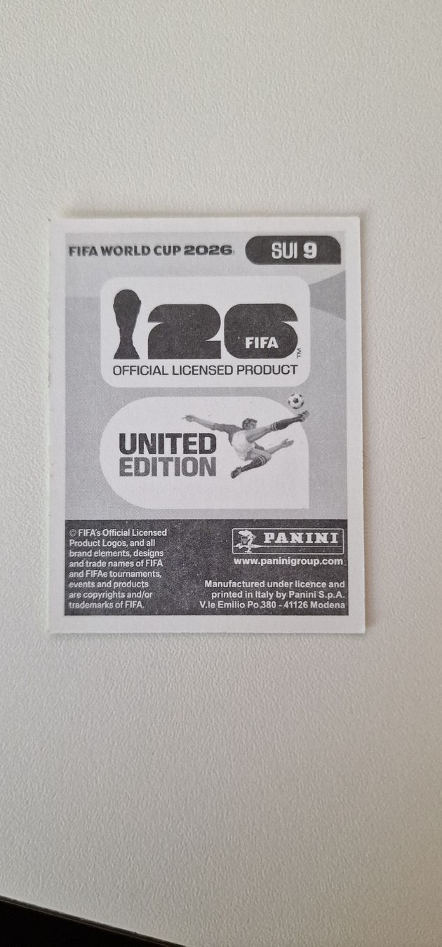 Panini Carte collezionabili: GRANIT XHAKA (SUI 9) PANINI 2026 – Nuovo (secondo la descrizione) da Le Sentier venduto da cat_6px5 1