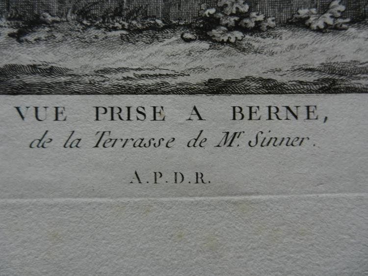 Stiche: Vue prise à Berne – Gebraucht aus Risch von Rischli15 3