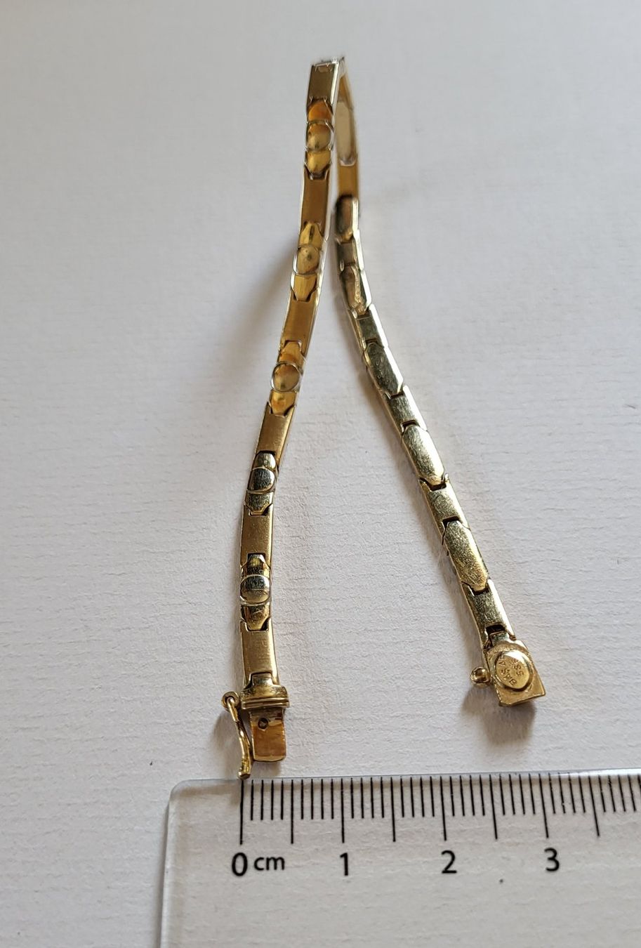 Bracciali & Braccialetti: Gold 585 Massiv Armband – Usato da Wald ZH venduto da Aniade 1