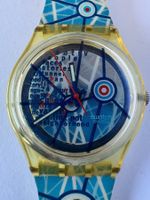 Swatch ACCESS TO SALZBURG SKK104 Vintage Uhr 1996 neu Batter